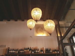 Interiors at Ristorante Odeon alla Colonna in Treviso