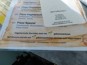 Herl mooie plek, vriendelijk en snel bediend en veel vega(n) keus. at Restaurant Eifelhaus in Simmerath