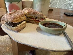 Veggie panini   at Amamba in Mexico City
