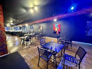 Inside with dispensary and gallery    at The Beet Box in Oklahoma City