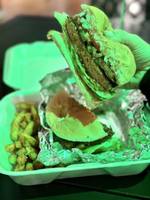 Huge sandwich. Half is coming home!  at The Beet Box in Oklahoma City