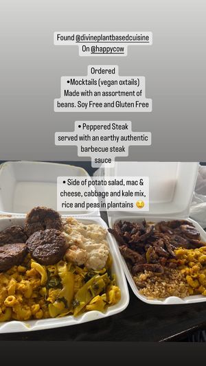  at Di-Vine Plant Based Cuisine in Forest Park