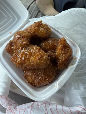 Cauli wings- SO GOOD!!   at Di-Vine Plant Based Cuisine in Forest Park