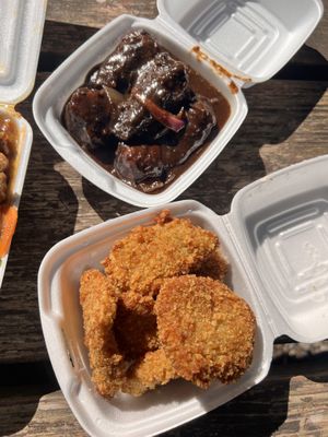   at Di-Vine Plant Based Cuisine in Forest Park