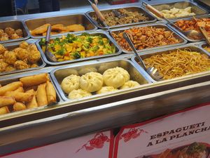 Plato okinawa at Okinawa Comida Rapida in Santiago