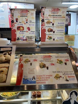 Menu April 2023  at Okinawa Comida Rapida in Santiago