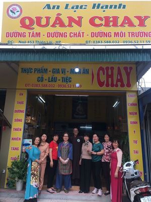 front at An Lac Hanh in Hai Phong