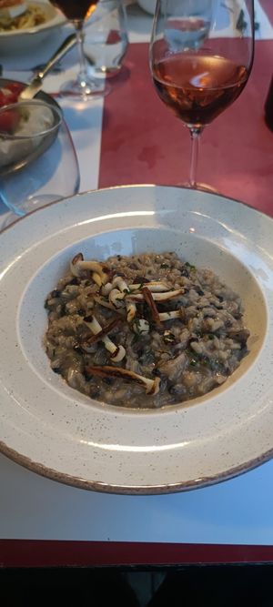risotto at Zampano in Athens