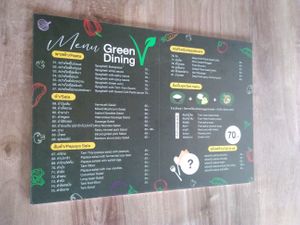 Many dishes to choose 2!!!!! at Green Dining in Hua Hin