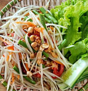 Som Tum at Green Dining in Hua Hin