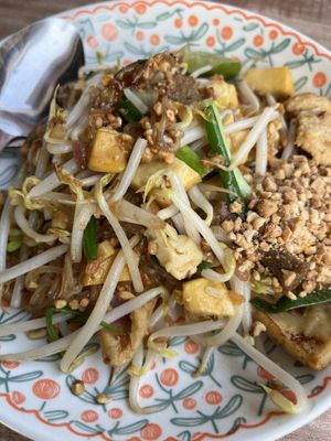 Pad thai  at Green Dining in Hua Hin