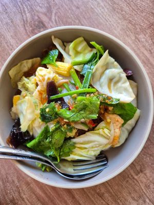 Glass noodles at Green Dining in Hua Hin