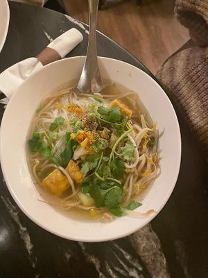 Noodle soup  at Thai Bella in Moab