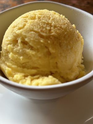 They even put gold glitter ✨ on the ice cream   at Thai Bella in Moab