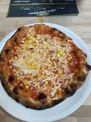 Kneadful things pizza  at Stockport Produce Hall in Manchester