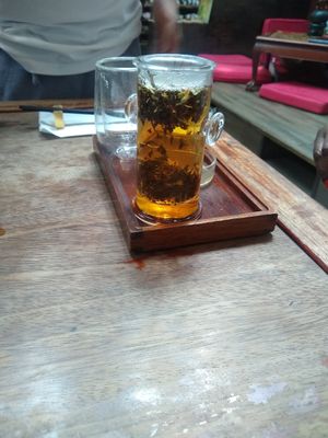 Passion Fruit Tea at Ching Ching Cha in Washington