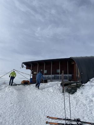 Outside  at Rifugio Campo Base in Ayas