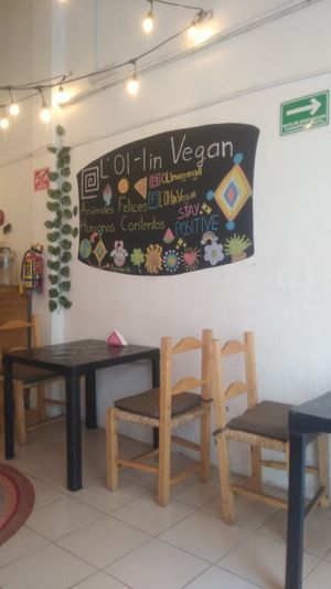 "" at L'ol-lin Vegan in Guadalajara