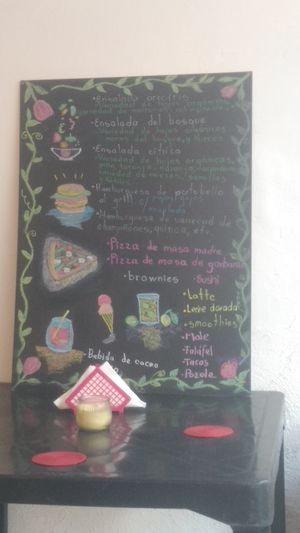 "" at L'ol-lin Vegan in Guadalajara