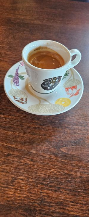 Great espresso after long trip at Happy Bar & Grill in Plovdiv