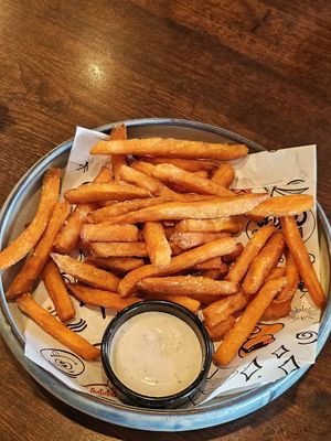 Sweet potatoes at Happy Bar & Grill in Plovdiv