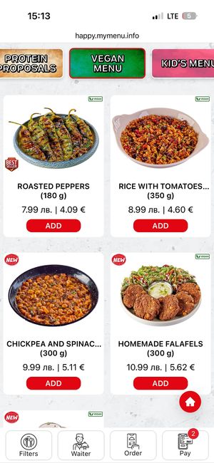   at Happy Bar & Grill in Plovdiv