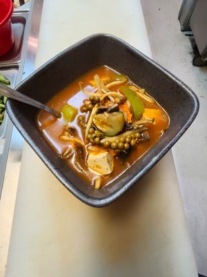 Jungle Curry with Tofu at Mana Thai Comfort Food in Longmont