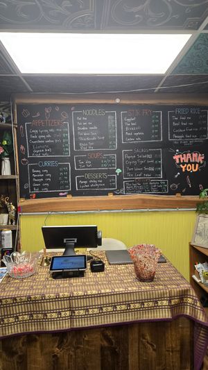 Inside at Mana Thai Comfort Food in Longmont