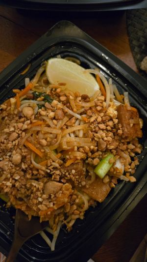 Pad Thai with tofu at Mana Thai Comfort Food in Longmont