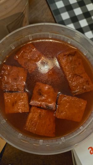 Yentafo with tofu at Mana Thai Comfort Food in Longmont