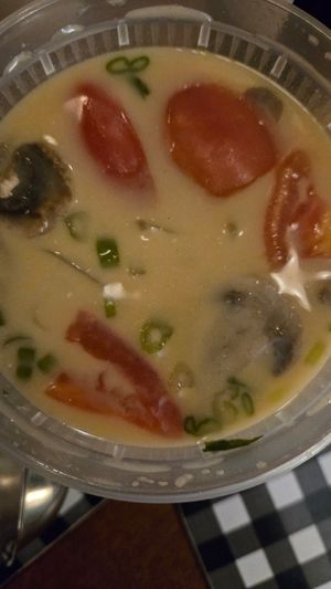 Tom kha soup at Mana Thai Comfort Food in Longmont