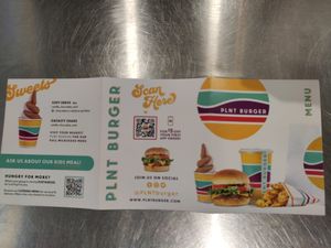 menú 1 #Veganuary at PLNT Burger in Boston