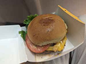 Burger at PLNT Burger in Boston