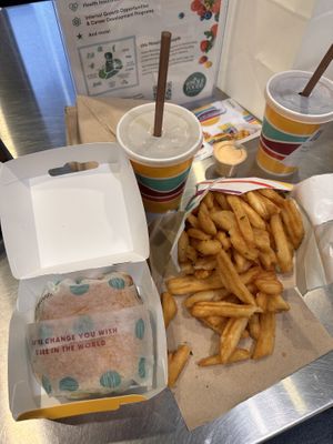   at PLNT Burger in Boston