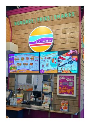 Vendor exterior at PLNT Burger in Boston