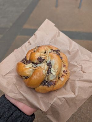 Chocolate babka at Beaten by a Whisker in London