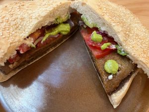Torta Milanesa at Pali Pali Alameda in Mexico City