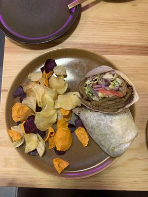 Milanesa burrito   at Pali Pali Alameda in Mexico City