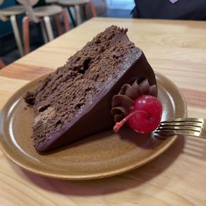 Delicious choco cake  at Pali Pali Alameda in Mexico City