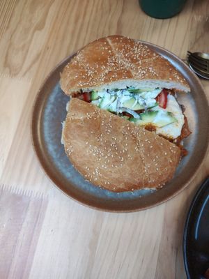 Torta de chorizo súper recomendable at Pali Pali Alameda in Mexico City