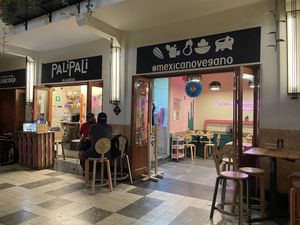 Inside the mall  at Pali Pali Alameda in Mexico City