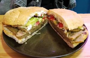 Torta de Milanesa at Pali Pali Alameda in Mexico City