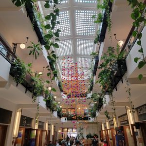 Not the restaurant, but the courtyard of the mall it's in. at Pali Pali Alameda in Mexico City