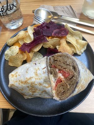 Burrito de Milanesa Rica Y Muy Satisfecha Después   at Pali Pali Alameda in Mexico City