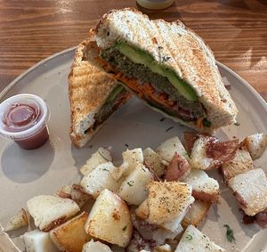 Vegan breakfast sandwich   at CFS Coffee - Lake Nona in Orlando
