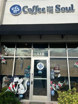 The front entry...plenty of parking available at CFS Coffee - Lake Nona in Orlando