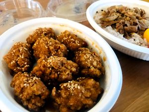 Take-out "Yurinchi"  at T's Restaurant in Tokyo