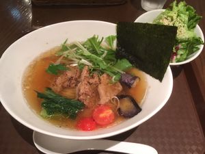 Yuzu ramen at T's Restaurant in Tokyo