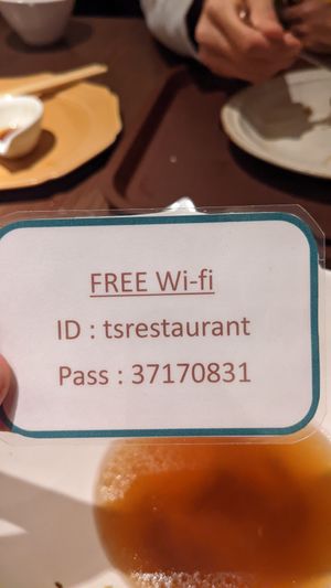  at T's Restaurant in Tokyo