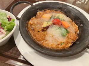   at T's Restaurant in Tokyo